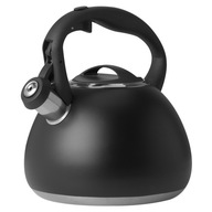 OCEĽOVÁ VARNÁ KONVICA MG Home Black 2,5L čierna INDUKČNÁ