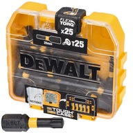 T25 25mm 25el torzné rázové bity DEWALT DT70558T