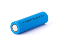 LiFePo4 IFR 14500 AA - 600mAh 3,2V plus plochý