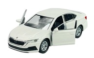 WELLY 2019 ŠKODA OCTAVIA MK4 WHITE 1:34 NOVÝ MODEL