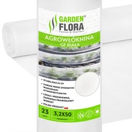 BIELA ​​OCHRANNÁ GARDENFLORA AGR NETKANÁ LÁTKA 3,2x50m 23g ZIMNÁ JESEŇ POTAH