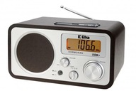 Rádio KORMORAN FM/LW USB hnedé