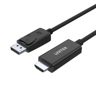 UNITEK DP - HDMI ADAPTÉR, M/M, 1,8M, Y-5118CA