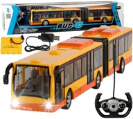 Kĺbový mestský autobus RC ovládaný LED batériou