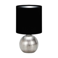 STRUHM PERLO E14 SILVER/BLACK stolná lampa 03290