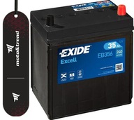 EXIDE EXCELL P + 35AH / 240A EB356 BATÉRIA