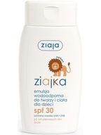 Ziajka opaľovacia emulzia pre deti SPF 30 125ml vodeodolná