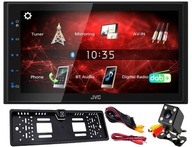 JVC AUTORÁDIO 2 DIN BLUETOOTH USB BT cúvacia kamera + DAB+ ANTÉNA