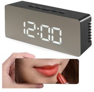 HODINY ALARM HODINKY ZRKADLO LED TEPLOMER