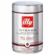 illy Espresso Intenso Čierna zrnková káva 250g