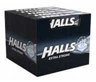 HALLS DROPS CANDIES EXTRA SILNÉ 33,5 g 20 ks