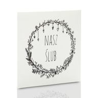 Obal TS Nasz Wedding B&W (na CD / DVD)