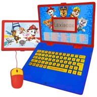 TLAČKOVÁ PATROL VZDELÁVACÍ LAPTOP Tlapková PATROL - LCD obrazovka s animáciami - 2 jazyky