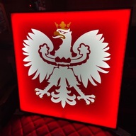 LED DOSKA GRYPH ORZEŁ POLSKI 24V 50CMX50CM TIR