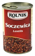 Rolnik Šošovica v konzerve Lentilky 425 ml plechovka