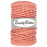 Pletená šnúra Lovely Cotton 5mm Peach