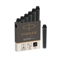 Parker BLACK kartuše Mini Parker 6 ks