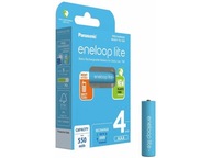 Batérie PANASONIC Eneloop Lite AAA 550 mAh