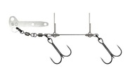 2x Savage Gear Pro Peg Blade Rig oceľ 0,78 mm 23 kg 10 cm #2