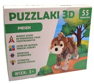 3D penové puzzle PES PUZZLAKI 55 ks.