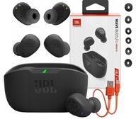 Darčekové originálne bezdrôtové slúchadlá JBL Wave Buds Black