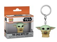 Dieťa s pohárom Star Wars Funko Keychain Pocket POP!