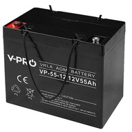 SOLAR VRLA AGM VYROVNÁVACÍ BATÉRIA 12V 55Ah