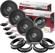 4 reproduktory do auta PIONEER 165 mm pre VW PASSAT B5 POLO 5 SCIROCCO