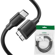 Rýchly Micro USB 3.0 kábel TYP B Drive HDD Reader