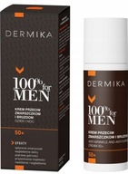 DERMIKA 100% FOR MEN krém proti vráskam pre mužov 50+ 50ml