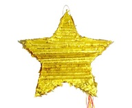 Piñata Birthday Hen Party Golden Star 45 cm