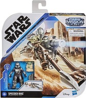 STAR WARS POSTAVA MANDALORIAN GROGU SPEEDER