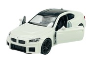 WELLY BMW M2 G87 BIELA ​​1:34 NOVÝ KOVOVÝ MODEL 43833