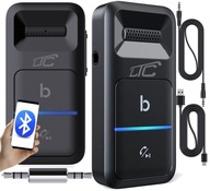 BLUETOOTH 5.3 AUDIO AUX PRIJÍMAČ VYSIELAČ DO AUTO BATÉRIE 280mAh