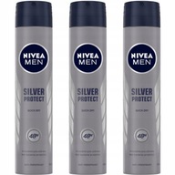 NIVEA MEN Silver Protect Pánsky antiperspirant v spreji - deodorant 200ml x