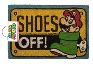 Vonkajšia rohožka Super Mario Shoes Off Color 60x40 cm