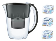 3x FILTRAČNÁ NÁPLŇ MAXFOR BRITA MAXTRA + ČIERNA KONVIČKA