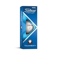 Golfové loptičky TITLEIST Tour Soft 3 ks biele