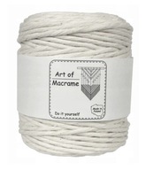 Bavlnená šnúra Macrame 3 mm 1000 m krútená