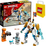 LEGO NINJAGO 71761 NINJA ROBOT Biely Mech Zane