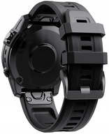 Čierny remienok Garmin FENIX 5 PLUS (šírka 22 mm)