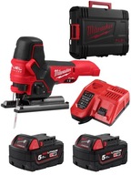 priamočiara píla 18V 2x5Ah typ T Milwaukee M18 FBJS-502X