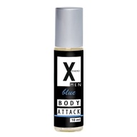 Feromóny. Pánska vôňa. Body Attack Blue 10 ml.