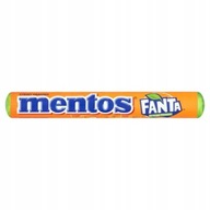 MENTOS cukríky s príchuťou Fanta 37,5 g x 20 FANTA ks