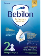 Bebilon 2 Advance 1000 g mlieka bez palmového oleja