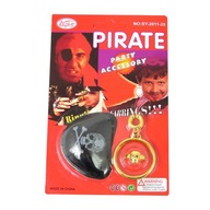 Súprava Pirate Corsair BAND, krúžok na oči, náušnice