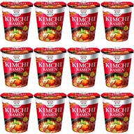 Kartón instantných polievok KimChi Ramen Cup 12x85 JONGGA