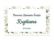 Veľký personalizovaný plagát k svätému prijímaniu 60x40cm