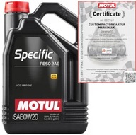 MOTUL SPECIFIC RBS0-2AE 0W20 VOLVO VCC C5 5L