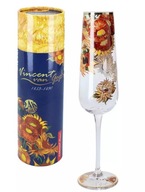 Poháre na šampanské dekoračný darček V. Van Gogh Sunflowers 300ml